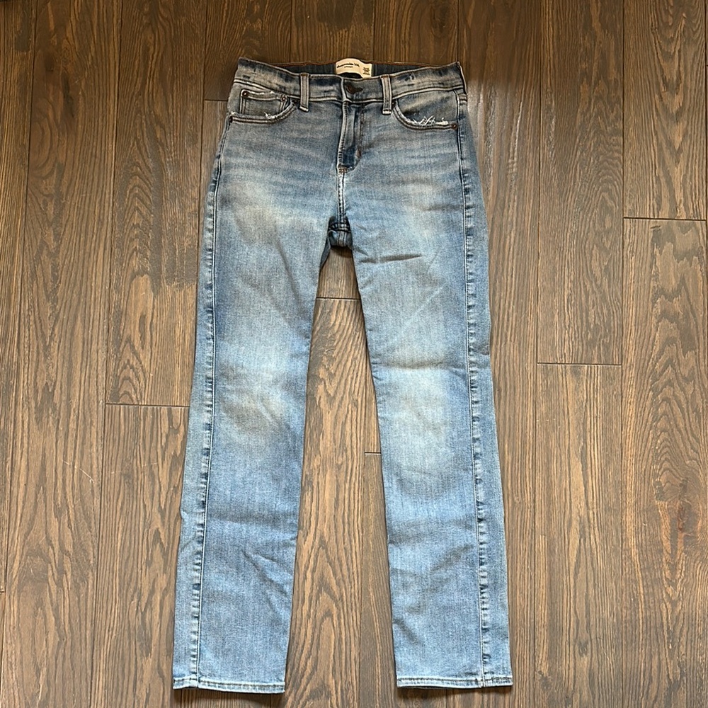 Abercrombie kids straight leg jeans